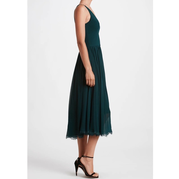 Dress The Population Alicia Dress Pine Green Size XL - Picture 2 of 11